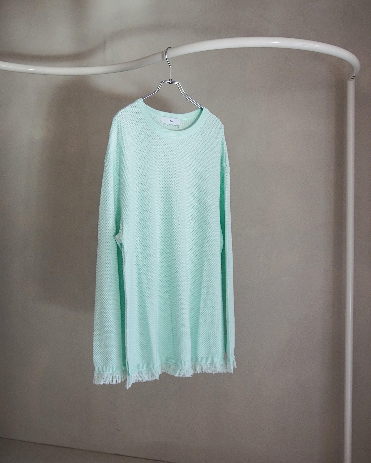 【3月お届け予約商品】fringed knit PO