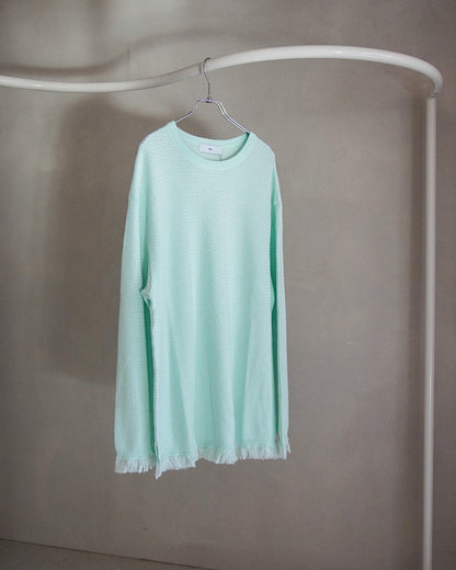 【3月お届け予約商品】fringed knit PO