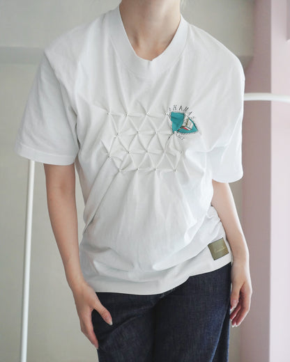 Remake T-front (white)