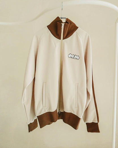 ねむっているねこたちのトラックジャケット Mサイズ　