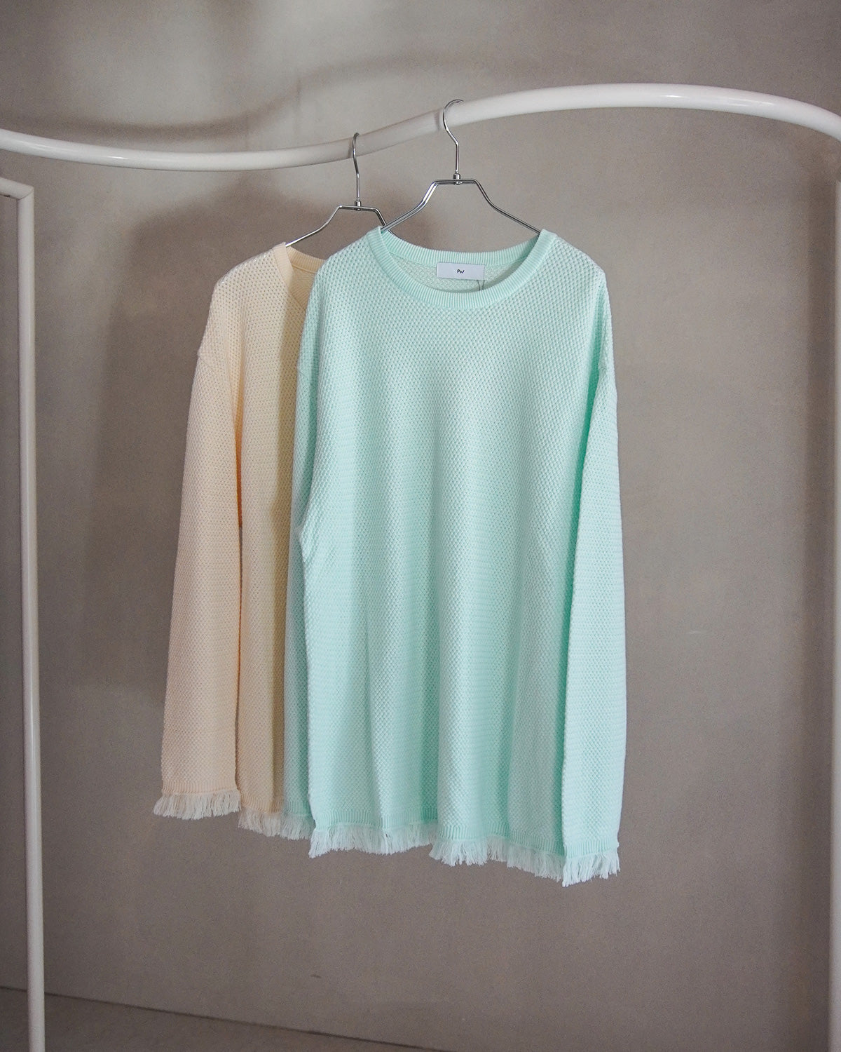 【3月お届け予約商品】fringed knit PO