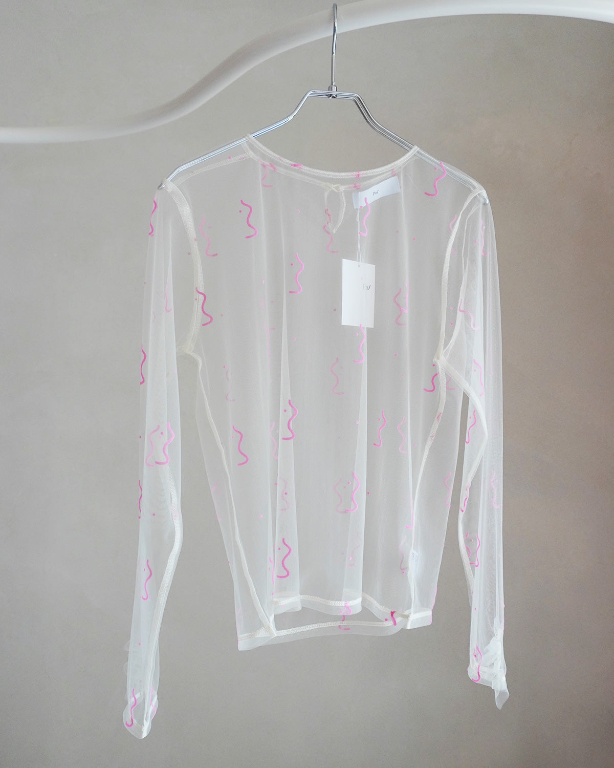 tulle top nami pink