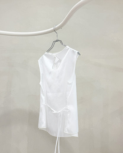 Goldfish Bowl Tank Top White Goldfish