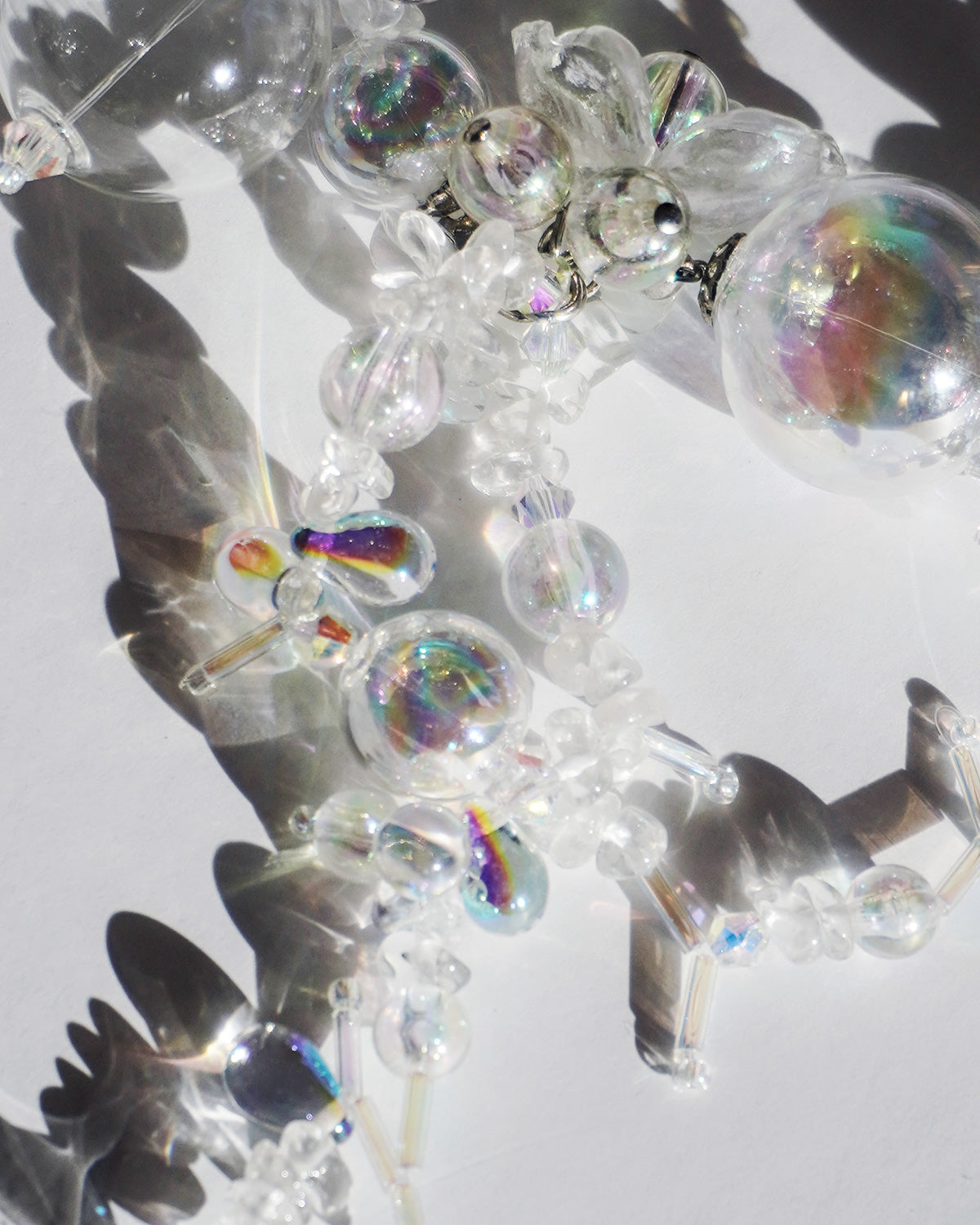 Clear Glass Necklace