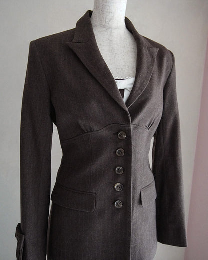Striped Wool Jacket