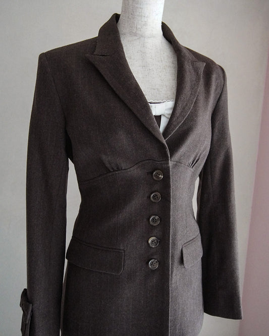 Striped Wool Jacket