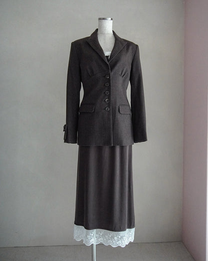 Striped Wool Jacket