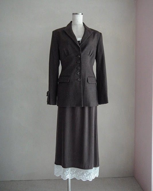 Striped Wool Jacket