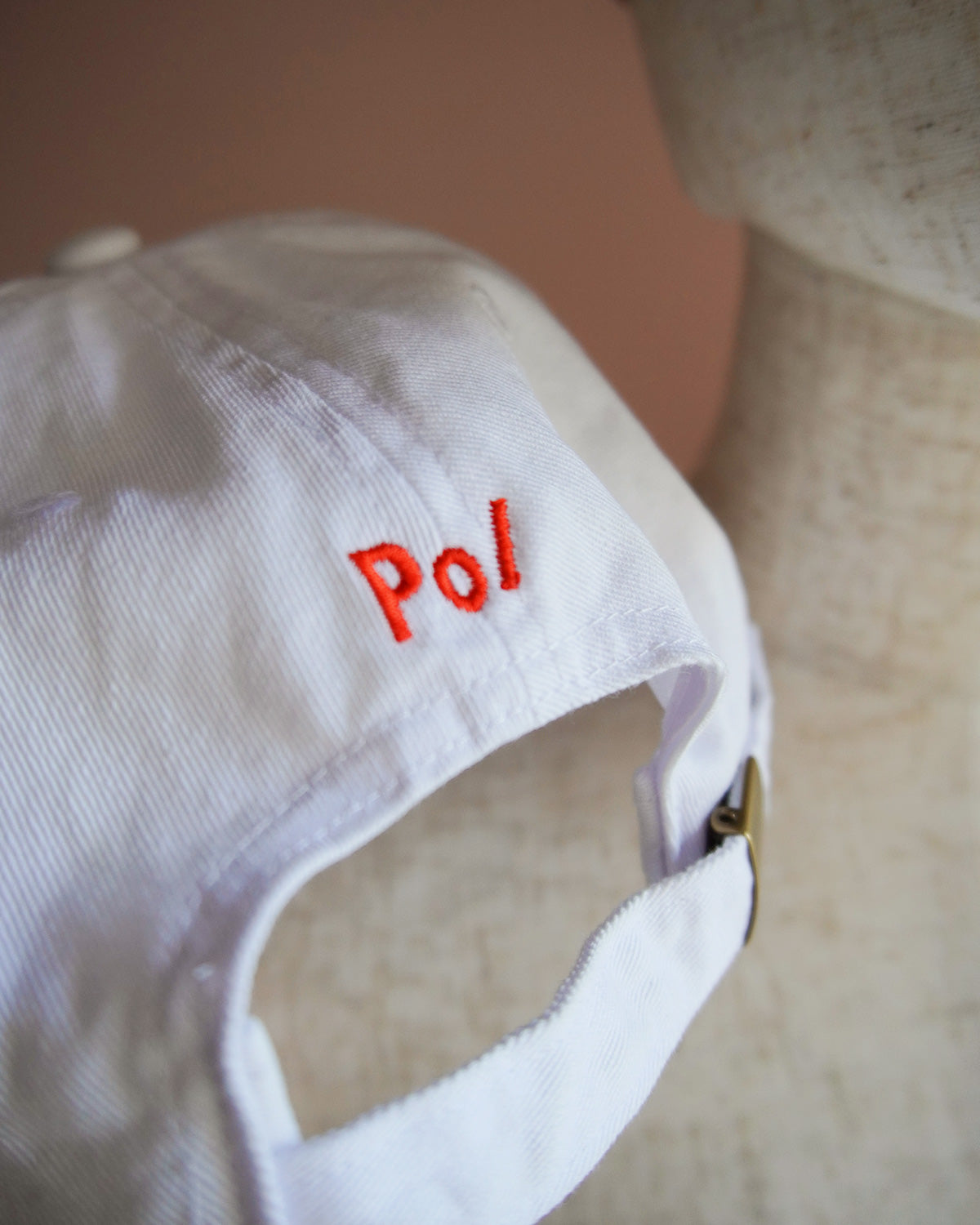 【3月お届け予約商品】Poi embroidery cap