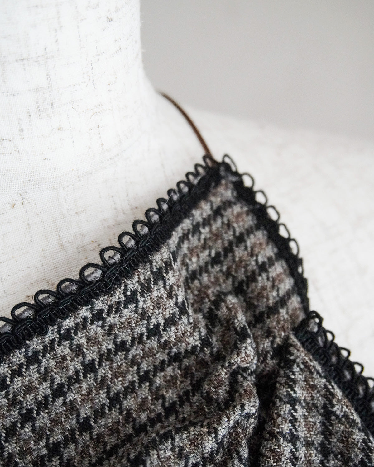Patch smocking bustier