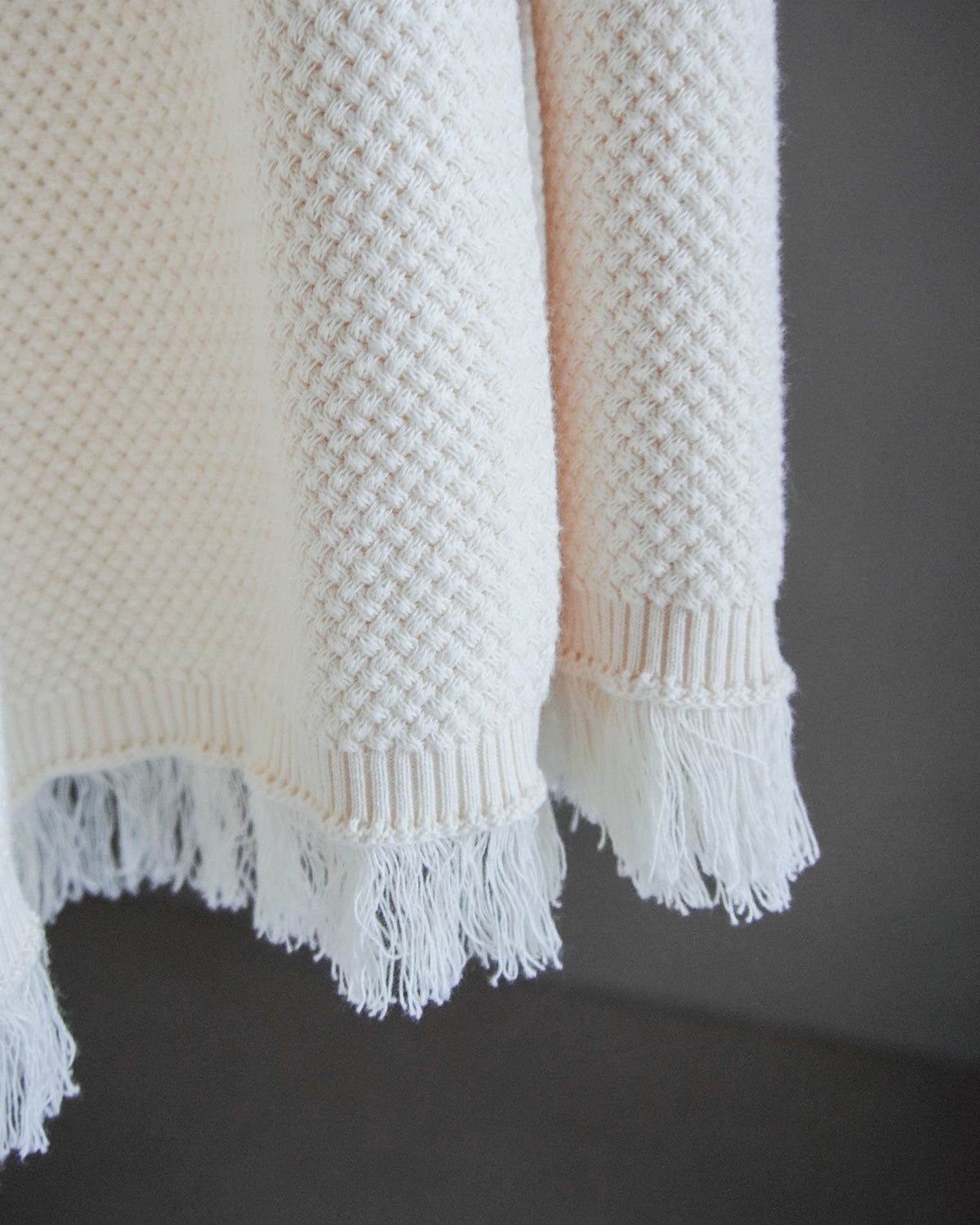 【3月お届け予約商品】fringed knit PO