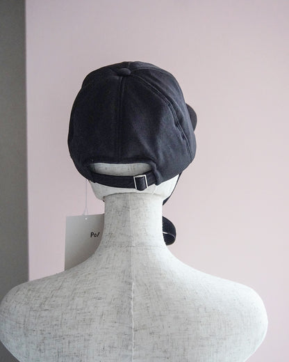 puff ribbon cap