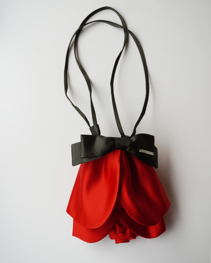 Satin Rose Bag
