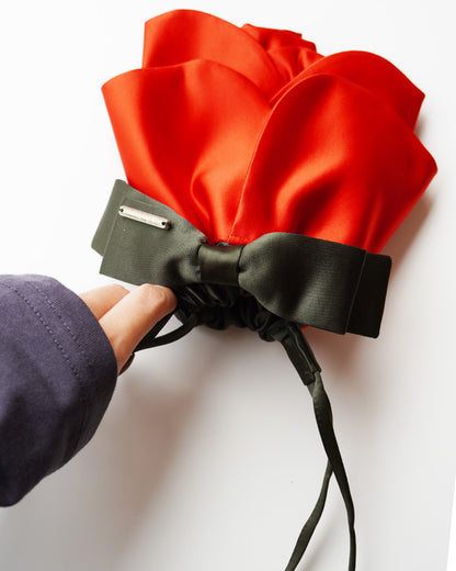 Satin Rose Bag