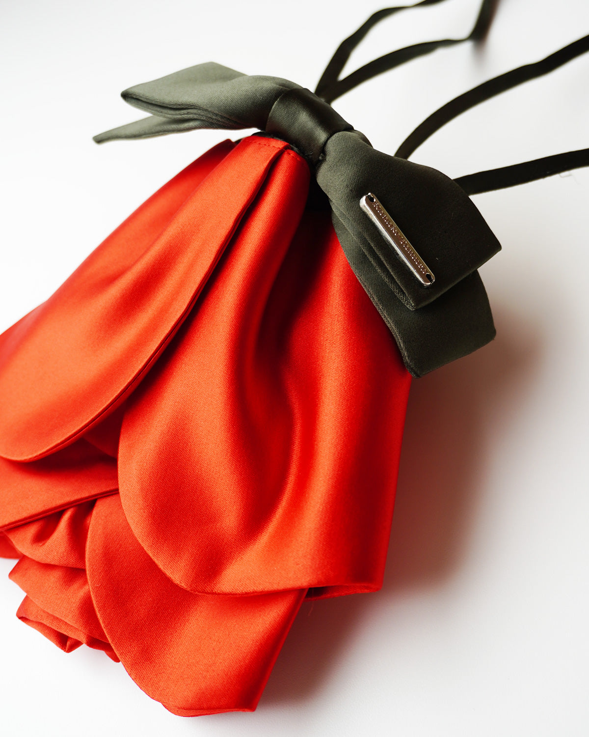Satin Rose Bag