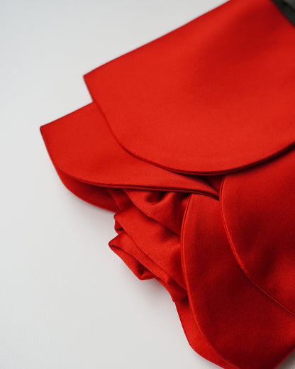 Satin Rose Bag