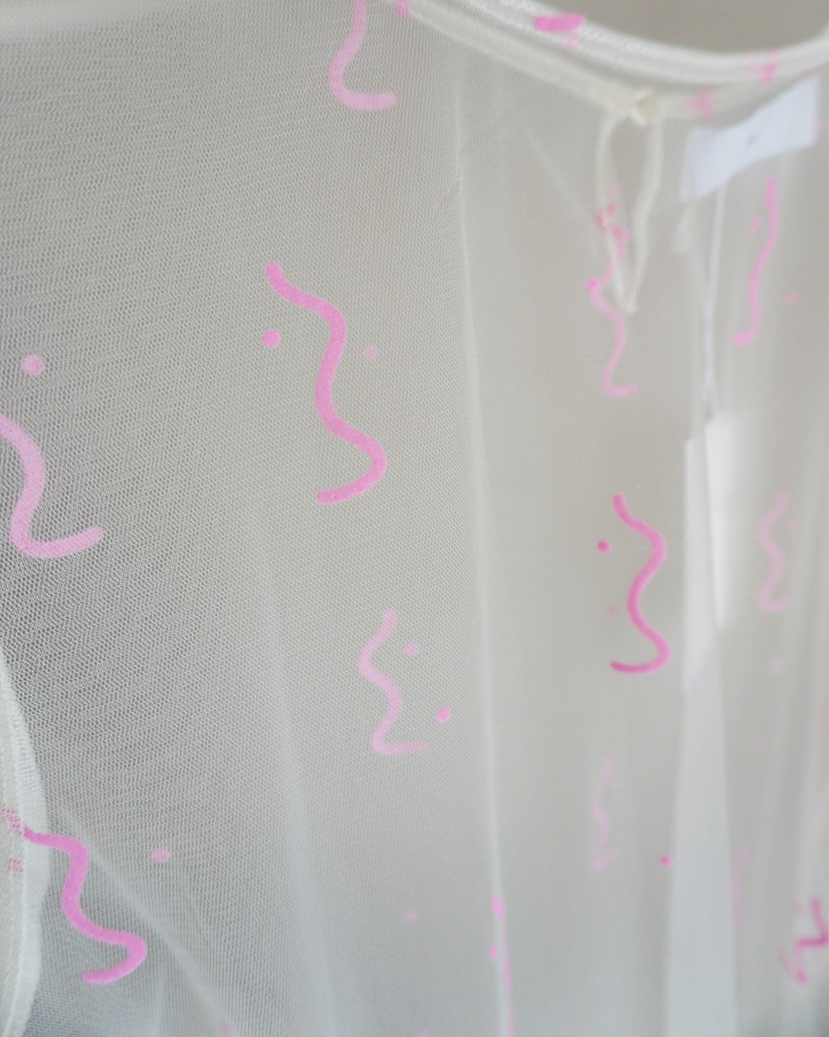 tulle top nami pink