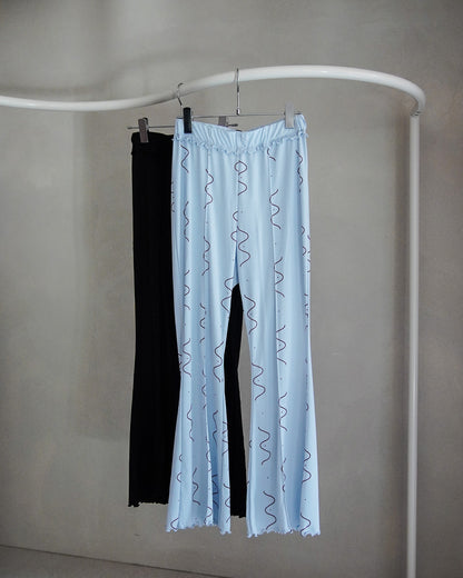 【3月お届け予約商品】flocky print pants