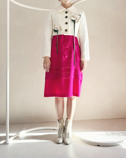 フューシャピンクワンピース