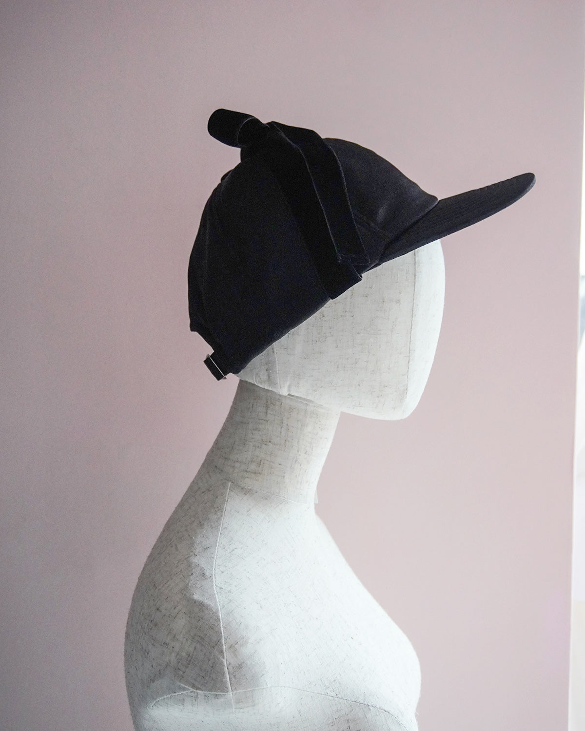 puff ribbon cap