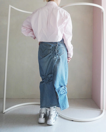 Remake short shirt (pink)