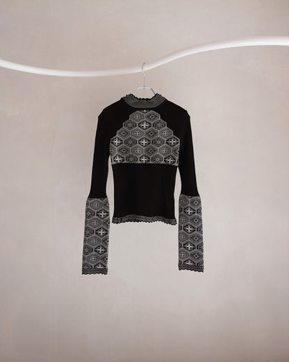 KIKU turtleneck black