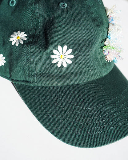 Remake Cap（remake）【green flower】