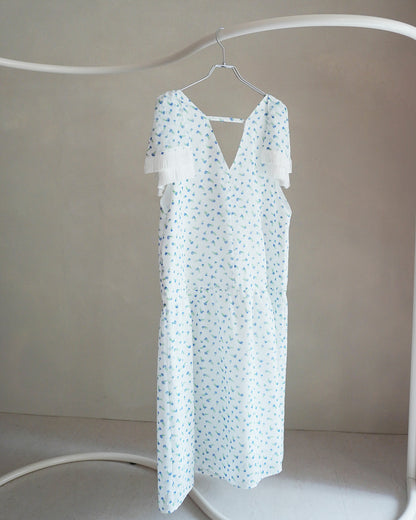 flower jaquard  dress