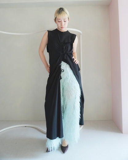 High slit cut dress