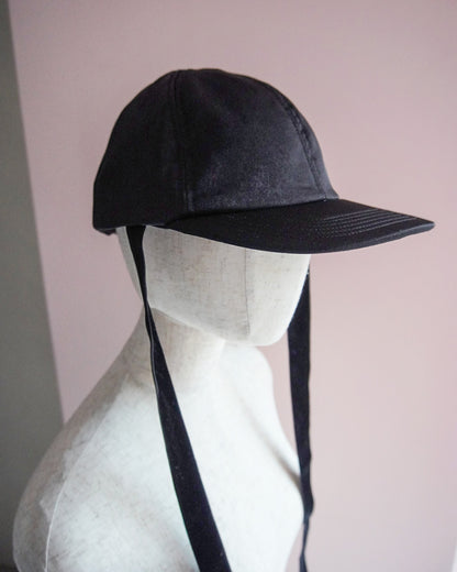 puff ribbon cap