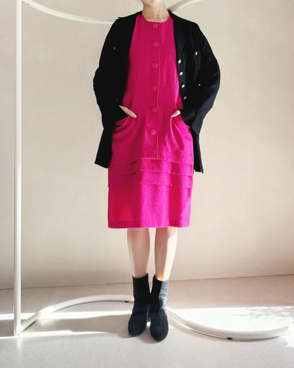 フューシャピンクワンピース