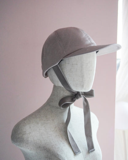 puff ribbon cap