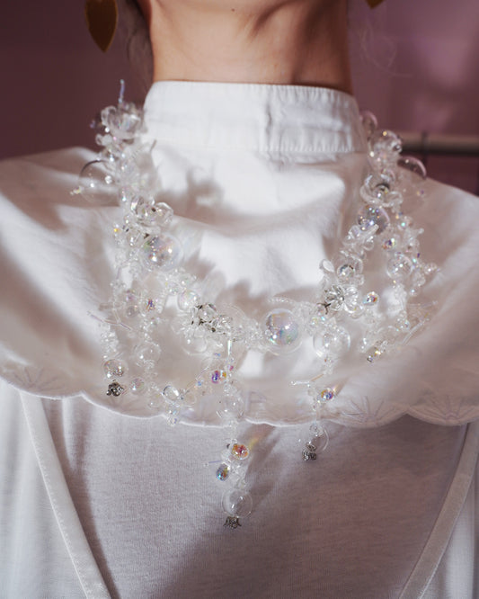 Clear Glass Necklace