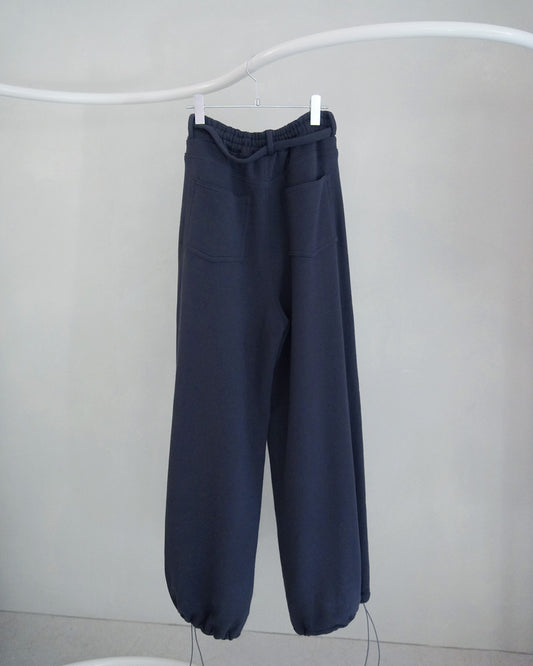 【2〜3月お届けご予約商品】ダメージスウェットパンツ fur with lace